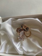 Broszka z kryształem - Chiny