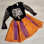 strój wampirzyca wampirka czarownica diablica halloween 1925