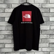 Koszulka t-shirt the north north face tnf box logo czarna black exploring