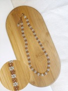 Choker Daisy – Naszyjnik z koralików TOHO | Rękodzieło