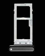 Samsung Galaxy S9 / S9 Plus Czarny SZUFLADKA KARTY SIM PODWÓJNA TACKA