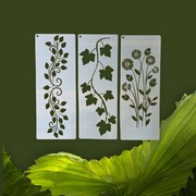 Zestaw 3szt szablonów,  malarski, tynk ozdobny, DIY - Nowy