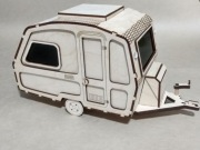 N126 Niewiadów przyczepa ze sklejki model