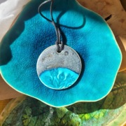 Naszyjnik turkus plant roślinny