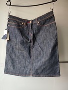 Armani Jeans Spódniczka jeansowa prosta rozmiar 38 indigo 8