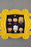 Stojak na figurki z McDonald– ramka Friends