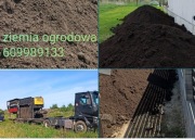 Pełnowartościowa przesiana ziemia ogrodowa  piasek żwir otoczaki gruz 