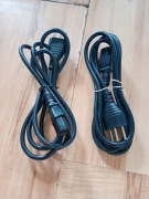 kabel przewód zasilający PC monitor drukarka - czarny, włoska wtyczka