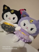 KUROMI BRELOK MINI MASKOTKA ZAWIESZKA CZARNA SUKIENKA 16 cm