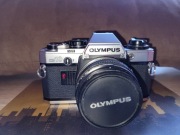 OLYMPUS OM 10 F-Zuiko 1.8/50 Japan Bardzo dobry stan