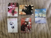 Kolekcja Manga Waneko 5szt: Pocztówka Preorder Reborn + Zeszyt + Ulotki