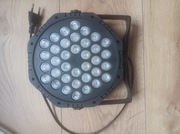 REFLEKTOR LED RGB MAŁY OŚWIETLENIE SCENICZNE NA IMPREZĘ STROBOSKOP 36 DIOD