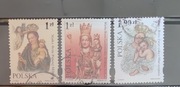 Znaczki PL, 2001r, Fi 3755-3757, kasowane.