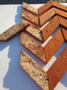 Jodełka francuska ze starej rozbiórkowej cegły