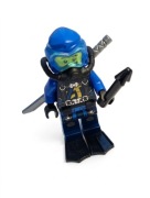 LEGO 71754/71755 NINJAGO Figurka Jay njo0701 Seabound - KOMPLET