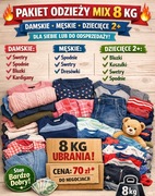 Pakiet ubrań używanych 10 kg