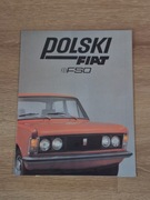 POLSKI FIAT FSO +CENNIK PROSPEKT PLAKAT  LATA 80