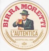 Włochy - Birra Moretti Udine