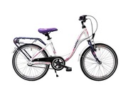 Rower Miejski Dziecięcy Majdller 20" BELLA 2.3 fiolet-róż