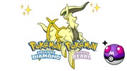 Pokemon BD/SP Shiny Arceus + Master Ball