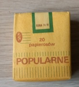 Papierosy popularne z czasów PRL-u 