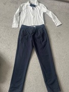 Spodnie i koszula biała RESERVED 134