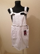 Nowe białe ogrodniczki 140