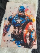 Nowy plakat na płótnie 40x60cm Marvel Kapitan Ameryka