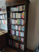 Biblioteka dębowa masywna