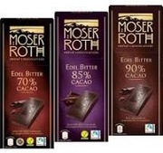 Moser Roth czekolada gorzka 70,85,90 promocja 5 szt