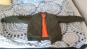 KOKA kurtka Bomber Flyers Flek Reversible zielona M