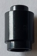 LEGO 3062 klocek okrągły 1x1 Czarny 3053 10szt