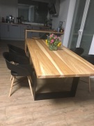 Stół do jadalni, jesionowy, Loft, Industrial