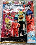 Miraculous Biedronka i czarny kot mega box + 6 niespodzianek komiksy  zabaw