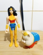 DC Fisher Price League of Super Pets - Wonder Woman i Świnka PB - Figurki