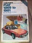 Hilton FIAT 1969 to 1981 repair & tune-up guide. Książka serwisowa