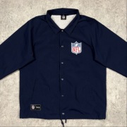Primark NFL Kurtka Coach Jacket 2XL Granat Streetwear