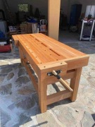 Strugnica, Workbench, stół stolarski. BUK 