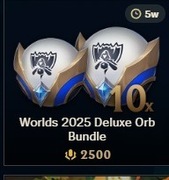10 orb noxus lol gift 2500RP orby prezent lol league of legends skin