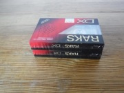 Kasety RAKS DX90 2 sztuki zobacz koniecznienowe (w folii) OKAZJA