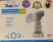 Laktator elektryczny BabyOno ZASILACZ, BATERUE
