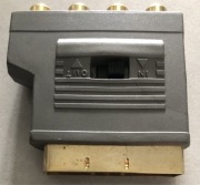 EURO SCART RGB YPbPr COMPONENT VDEO - Dwukierunkowa Przejściówka Konwerter