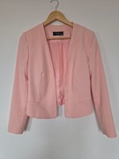 Elegancka różowa marynarka żakiet Reserved - pastelowy róż - rozmiar 38 (M)