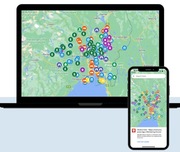 Interaktywna Mapa Okolice Oslo, Norwegia
