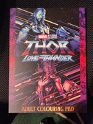 Thor Love and Thunder: Adult Colouring Pad