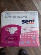Pieluchomajtki dla dorosłych Super SENI QUATRO 1 Small 4 x 10szt.