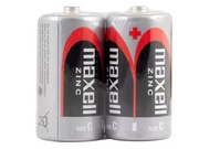 2 x Bateria baterie cynkowo-węglowa Maxell C (R14) 1,5v