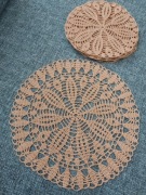 Komplet  7 serwetek szydełkowych / idealny prezent / święta 