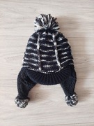 SOLBI Czapka zimowa wełniana pompon
