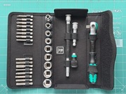 WERA Zyklop 8100 SB 6 zestaw 3/8" bity, nasadki plus grzechotką z etui